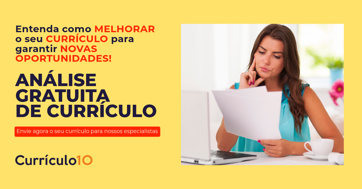 Análise Gratuita De Currículo Currículo 10